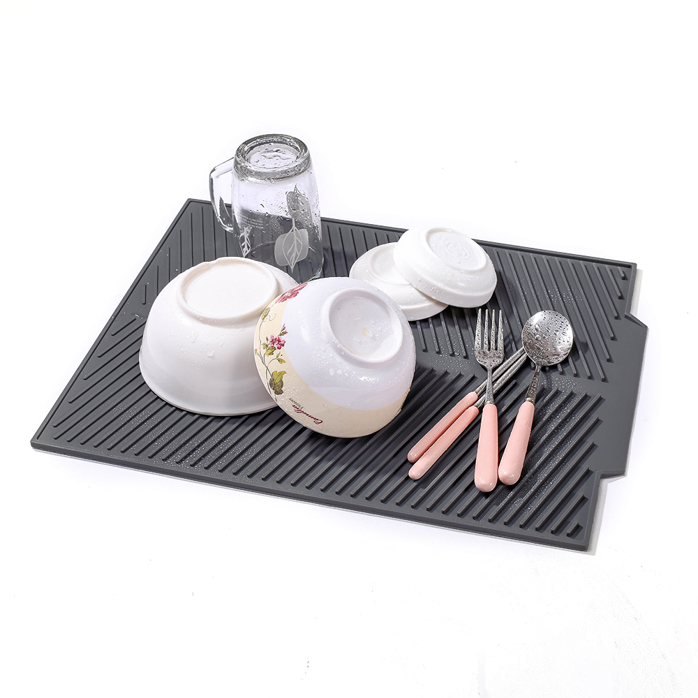 라인 실리콘 드라잉매트 냄비받침 간이식기건조대