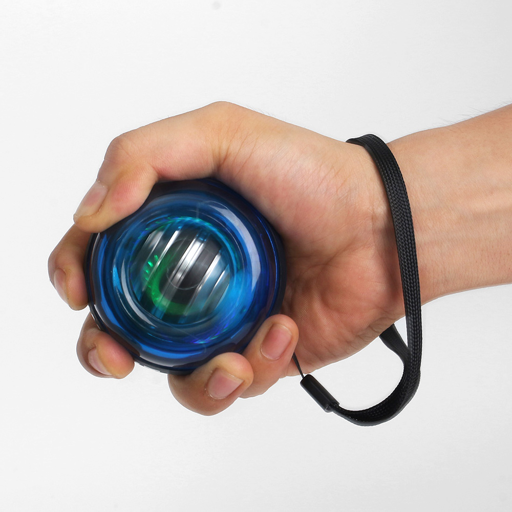 손목운동 LED 스핀 자이로볼 전완근 팔 근력기