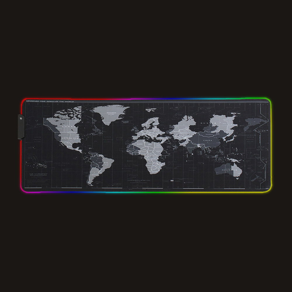 RGB LED 마우스 장패드 발광 게이밍 롱 키보드패드