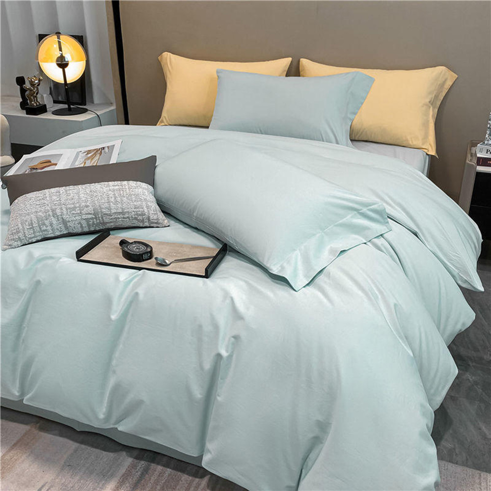 순면 침구 커버 세트 QK (그린)