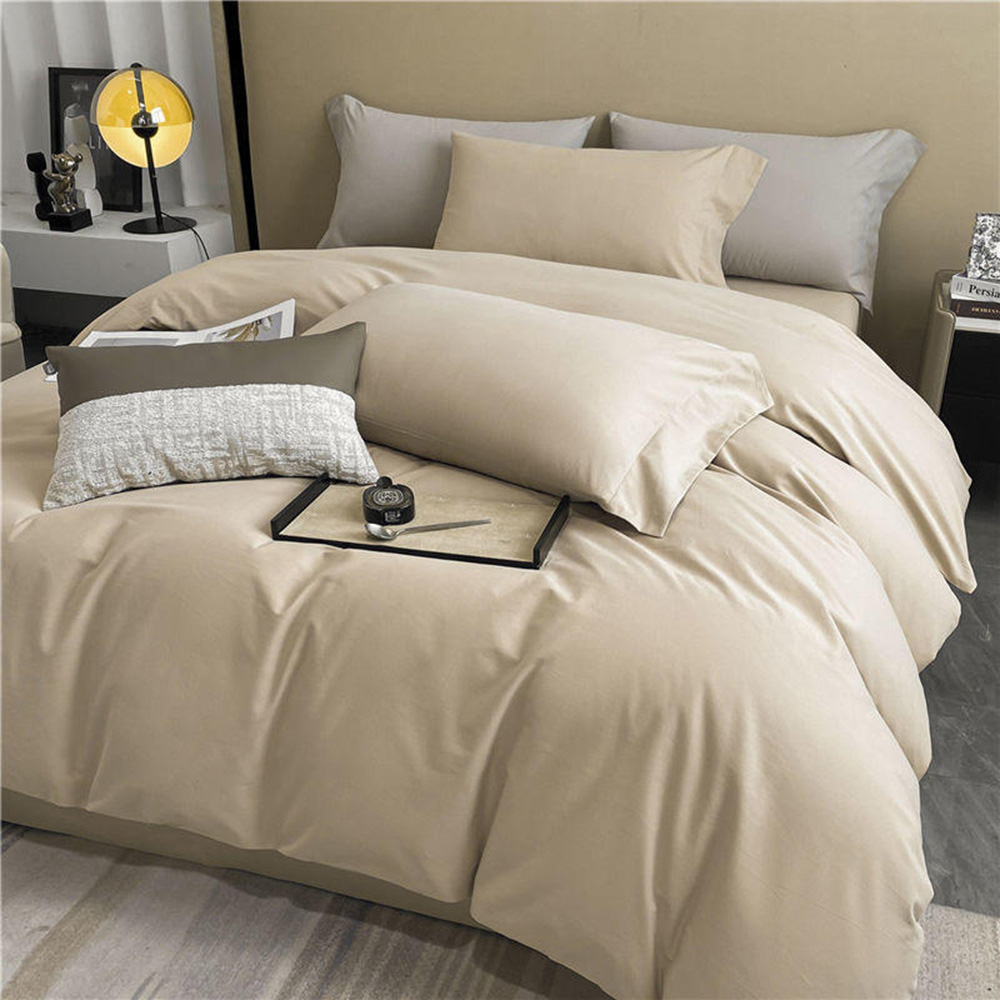 순면 침구 커버 세트 QK (카멜)