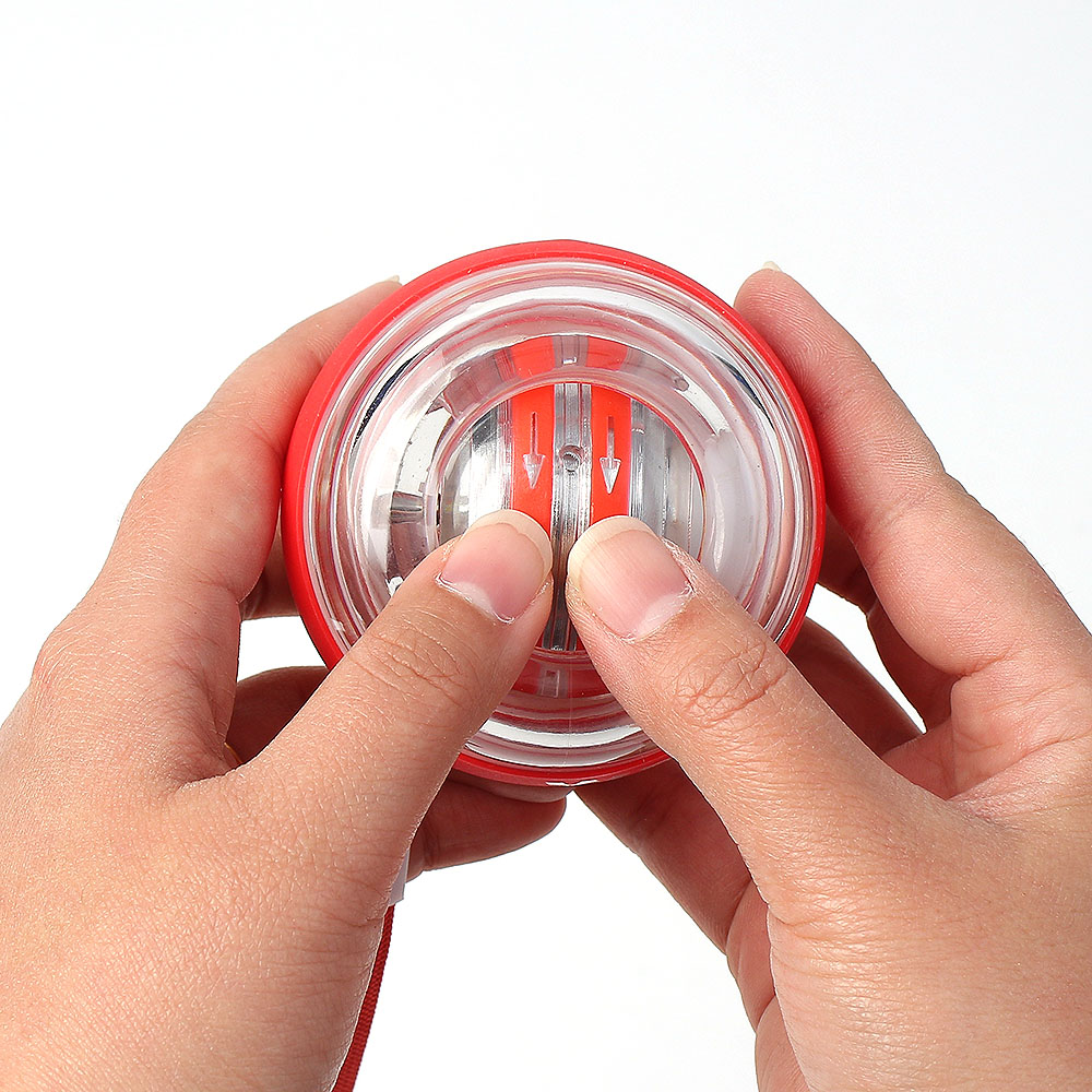 손목운동 LED 스핀 자이로볼(레드) 손목스트레칭