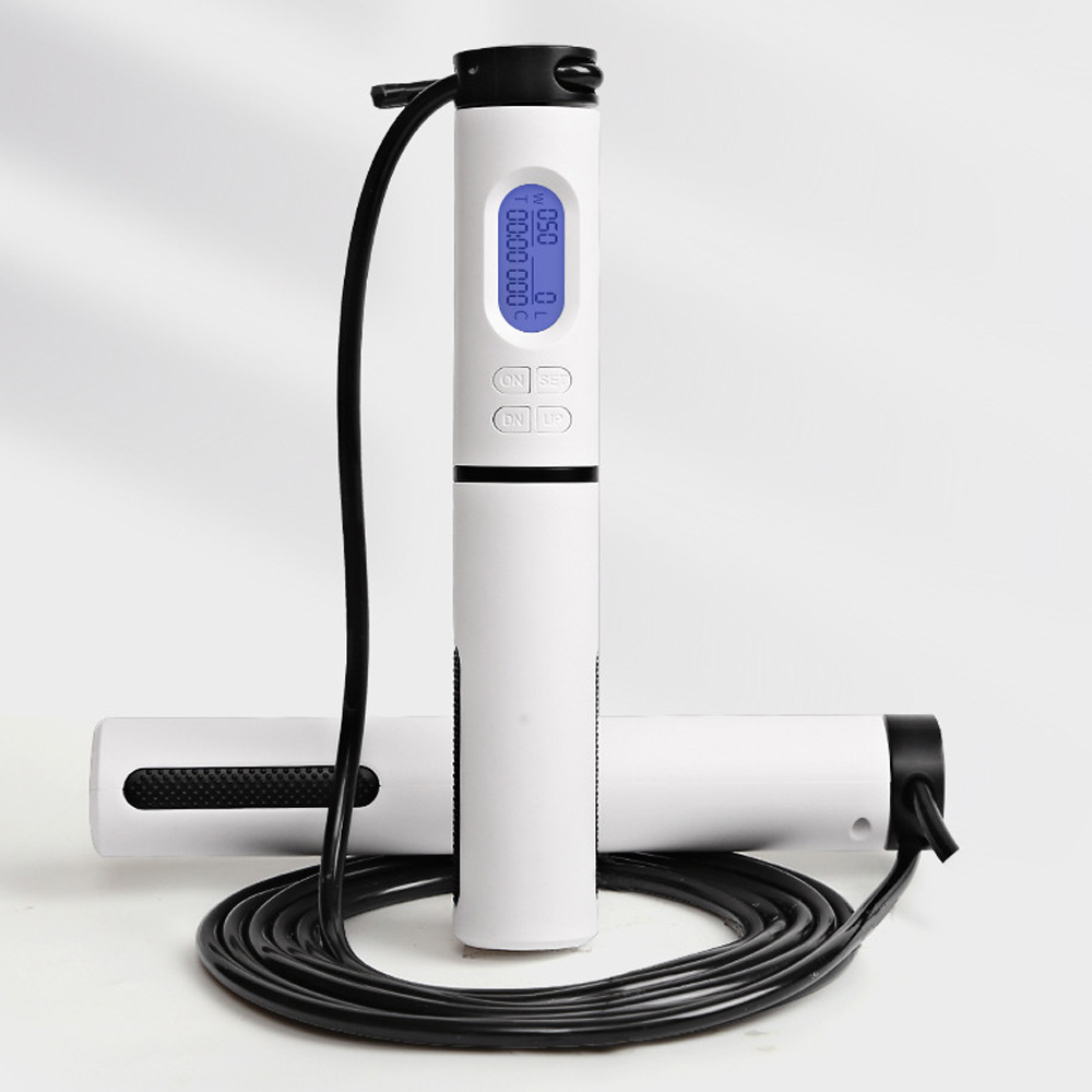 스마트 운동량 측정 줄넘기 실내 디지털 와이어줄넘기