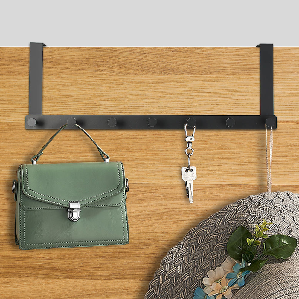 마이하우스 7구 도어 후크(52x18cm) 문에거는옷걸이