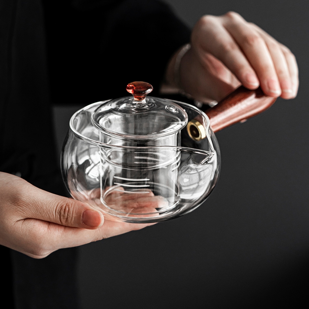 [로하티]마실 내열유리 차포트(350ml) 유리다관