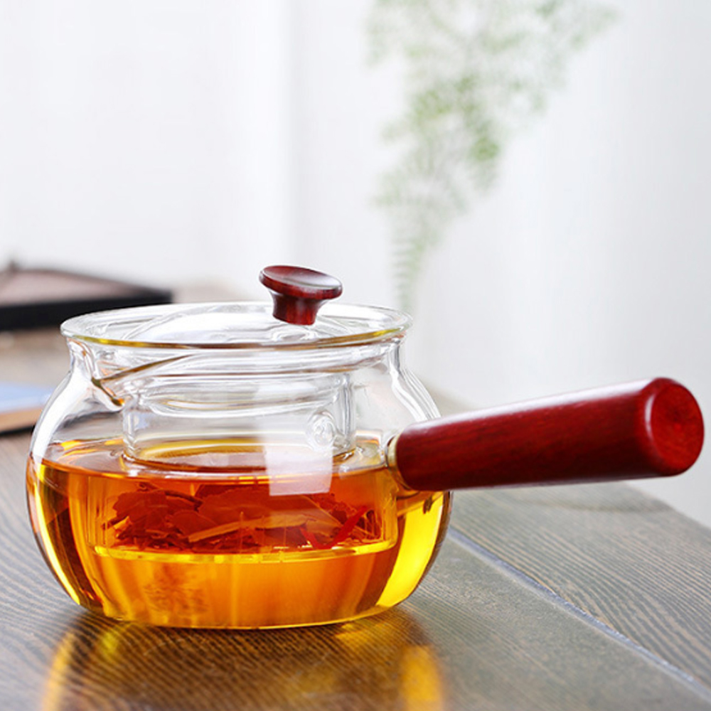 [로하티]무드 내열유리 차포트(350ml) 차우리기