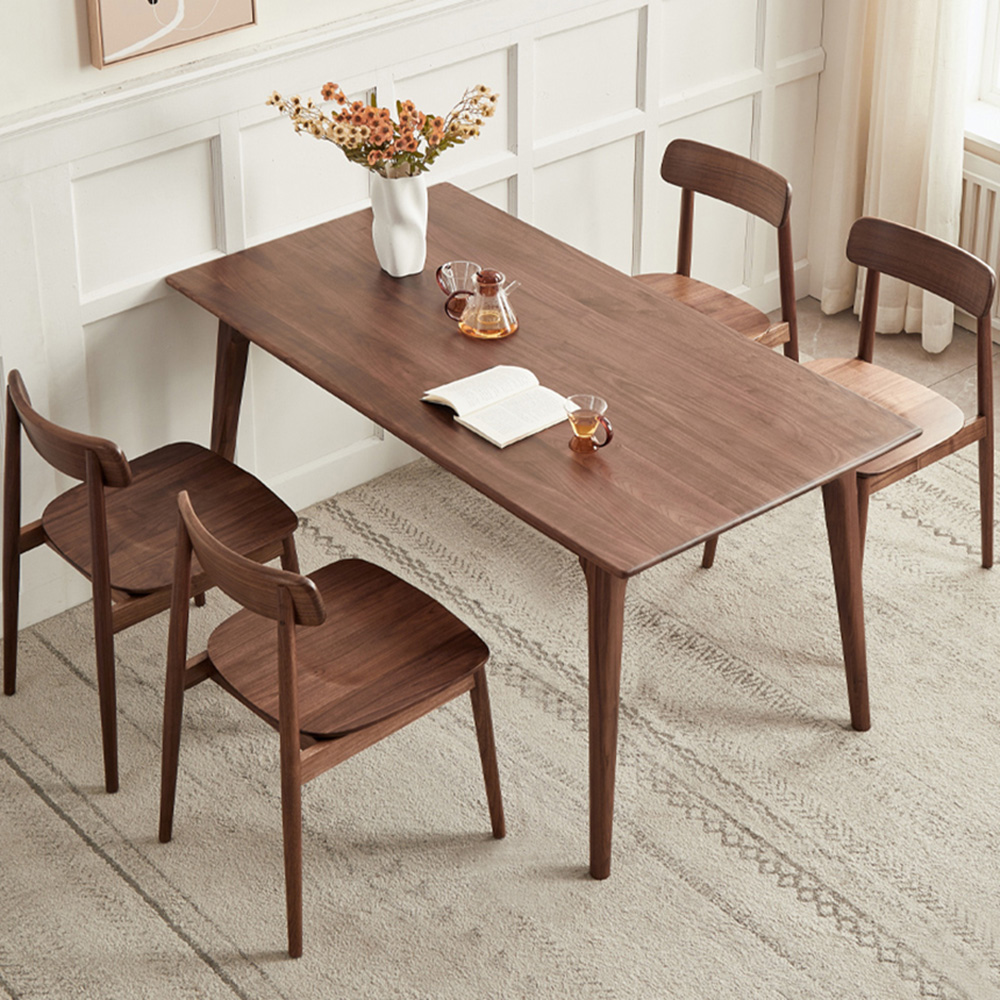 흑호두나무 식탁세트(B)