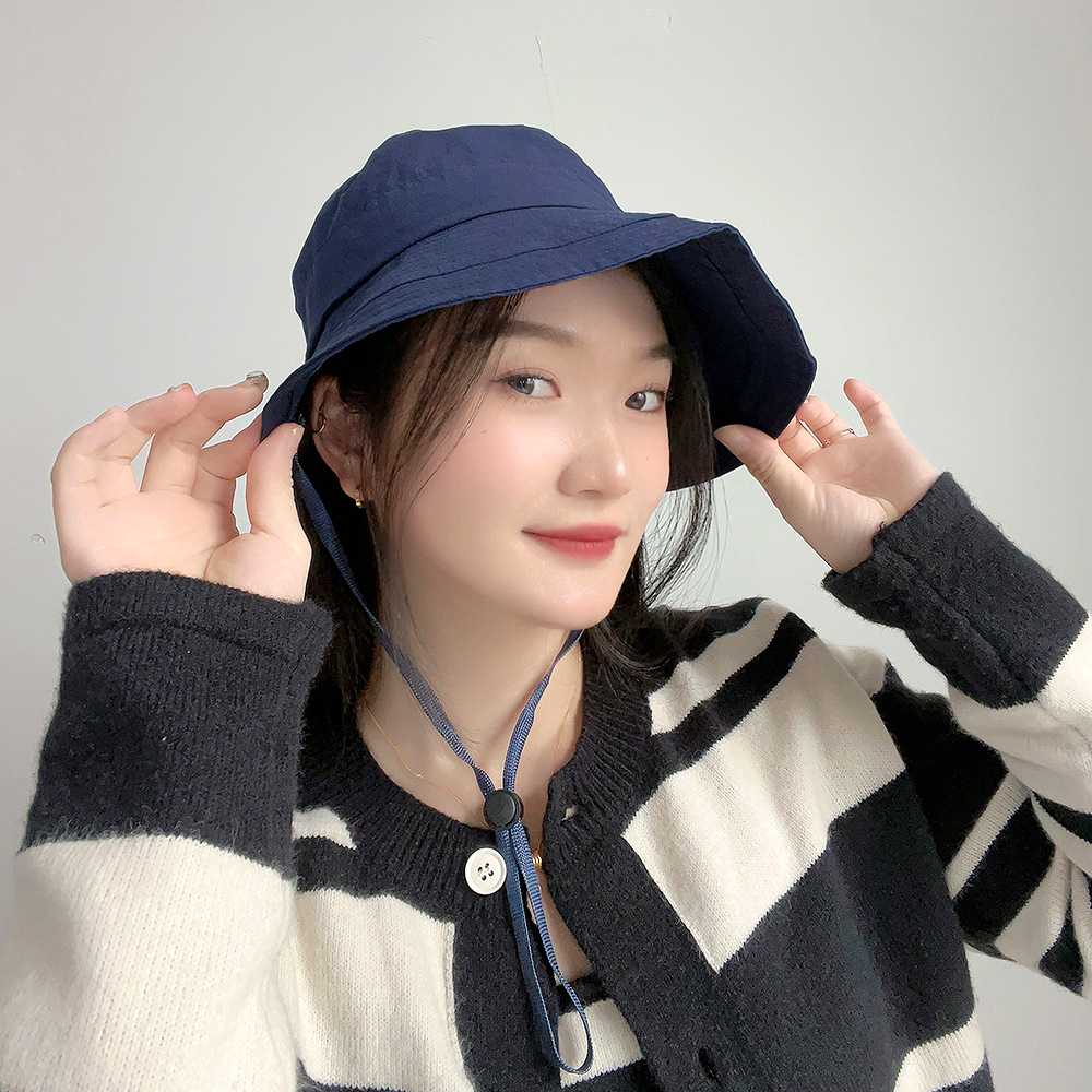 밴딩 여성용 버킷햇(네이비) 벙거지모자