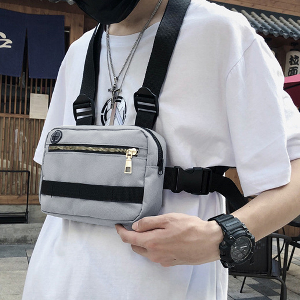 아웃도어 스포츠 체스트백 라이더 조끼가방