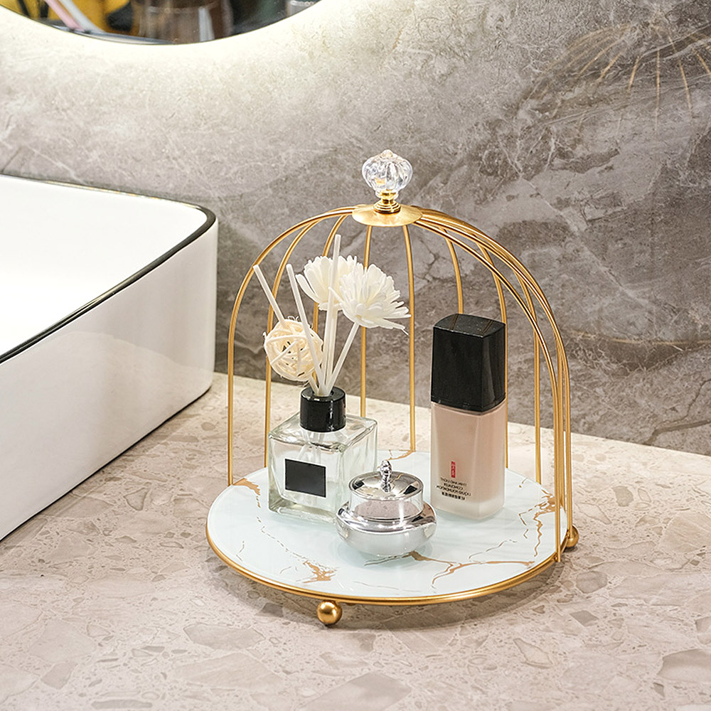 골드케이지 화장품 진열대(화이트) 화장품선반