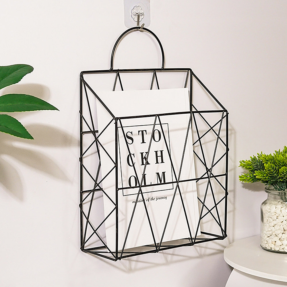 감각 철제 매거진 랙 책 잡지진열대 팜플렛 홍보물꽂이