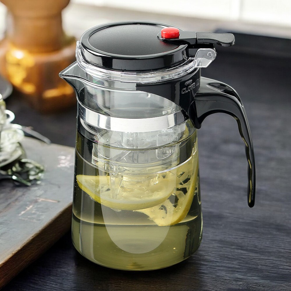 [로하티] 웰링 버튼 드롭 차포트 유리 다관 표일배