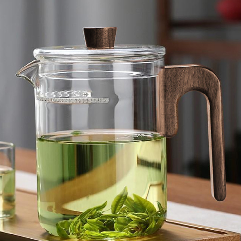 [로하티] 뉴문 내열유리 차포트 거름망일체형 800ml