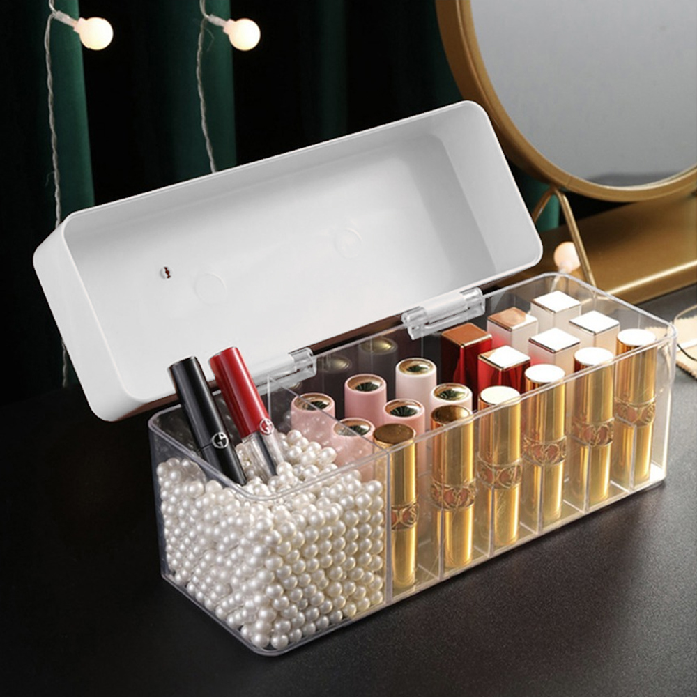 뷰티클 화장품 립스틱 정리함(화이트) 화장대정리함